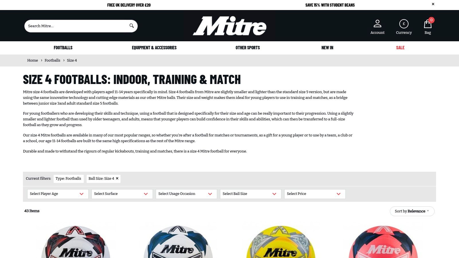 Mitre (Official UK Store)