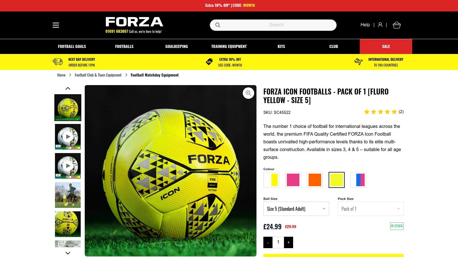 FORZA Goal (Net World Sports UK)
