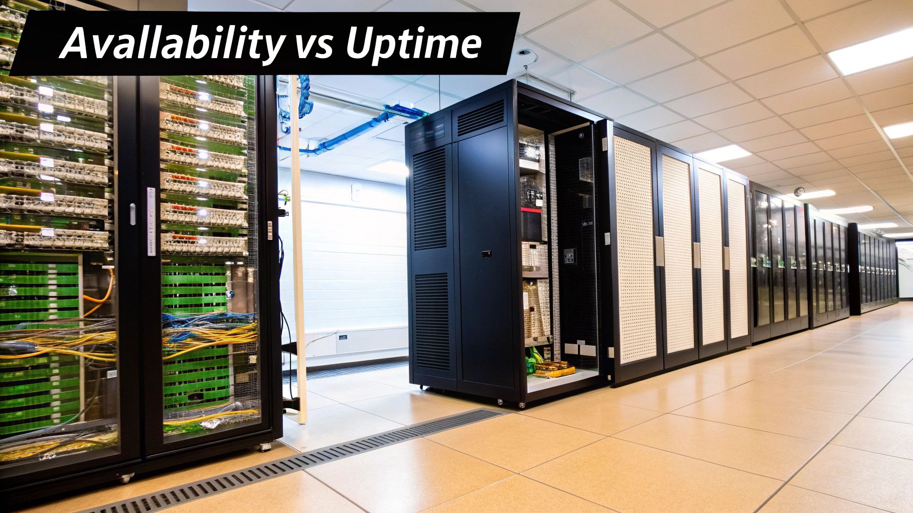 Availability vs Uptime