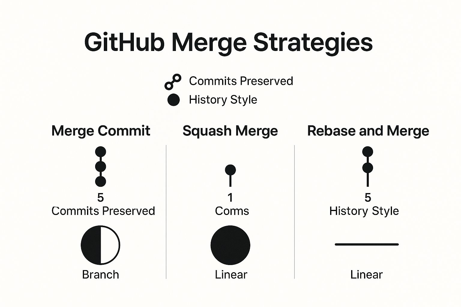 Merge Strategy Chart