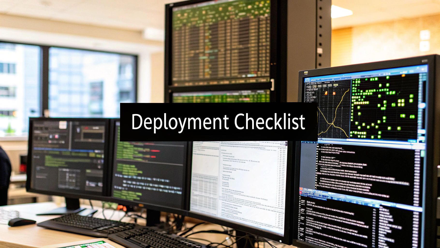 Your Complete Deployment Checklist: Proven Steps for Success