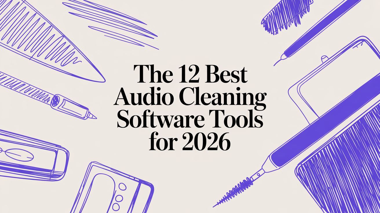 The 12 Best Audio Cleaning Software Tools for 2026