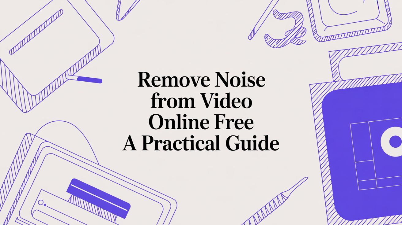 Remove Noise From Video Online Free A Practical Guide