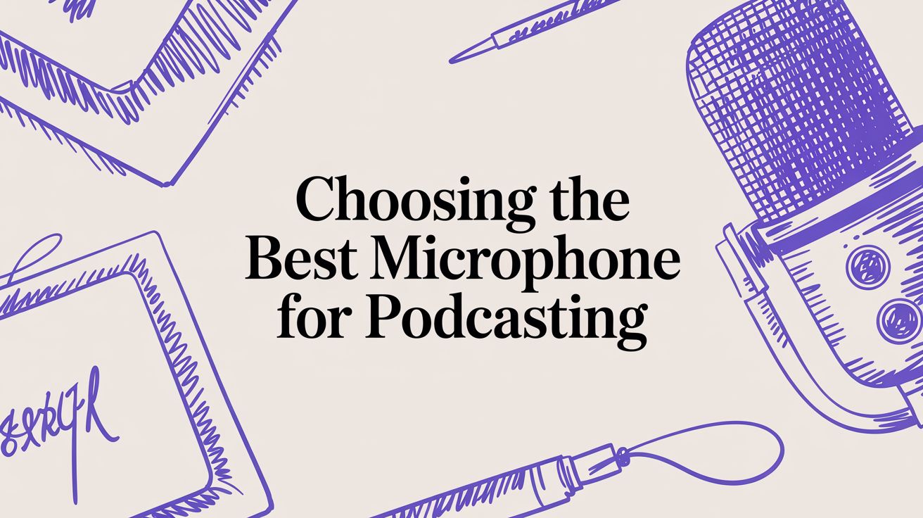 Choosing the Best Microphone for Podcasting