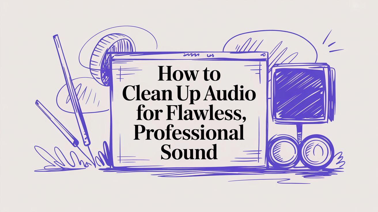 How to Clean Up Audio for Flawless, Professional Sound