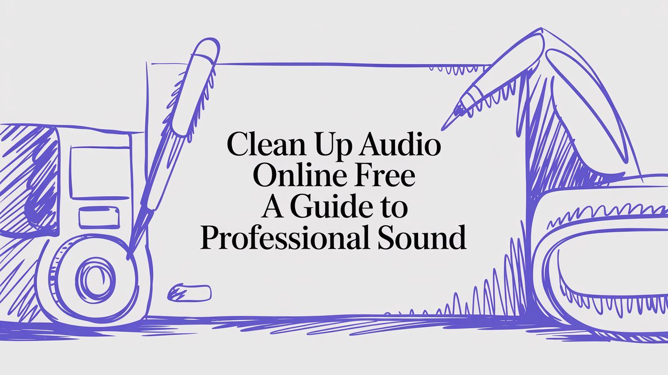 Clean Up Audio Online Free A Guide to Professional Sound