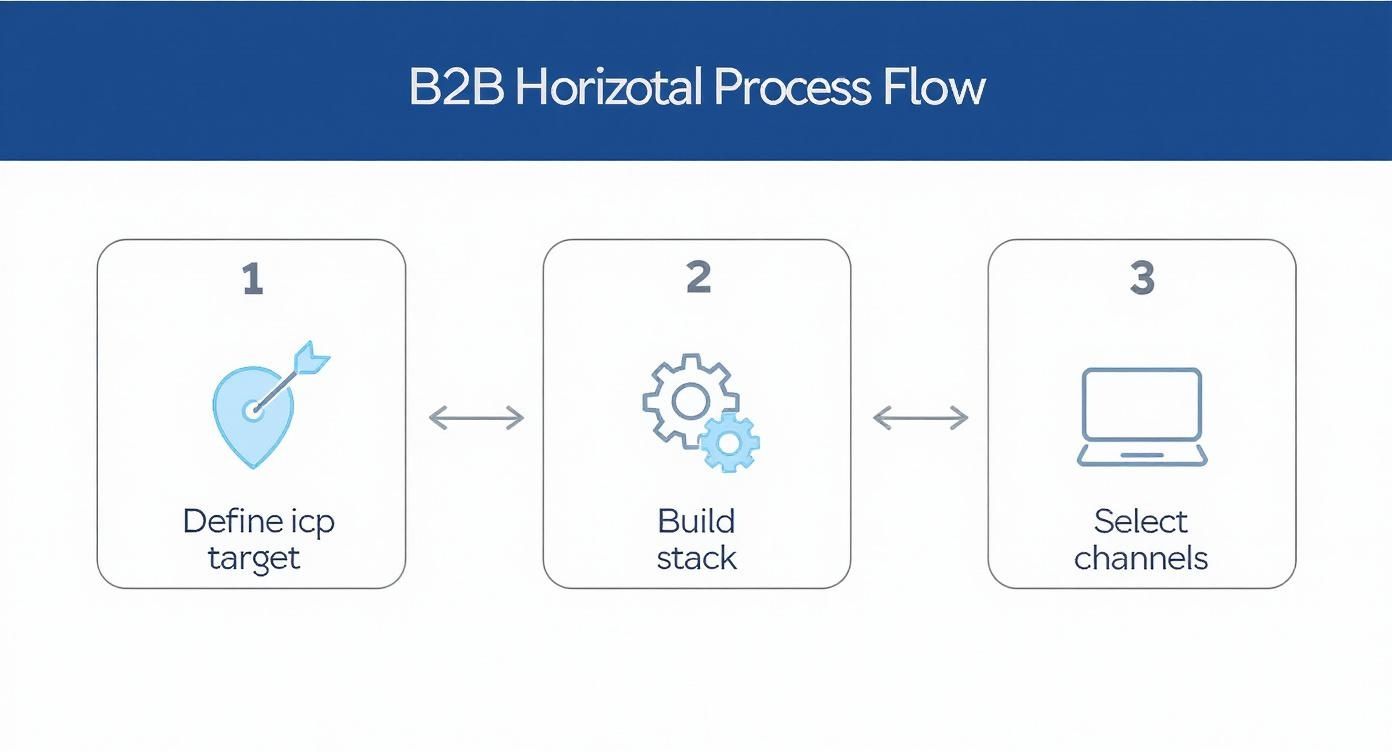 Infographic about how to generate b2b leads