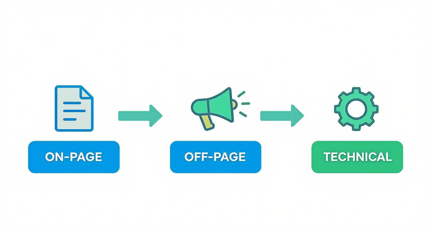 Infographic about how to do search engine optimization yourself