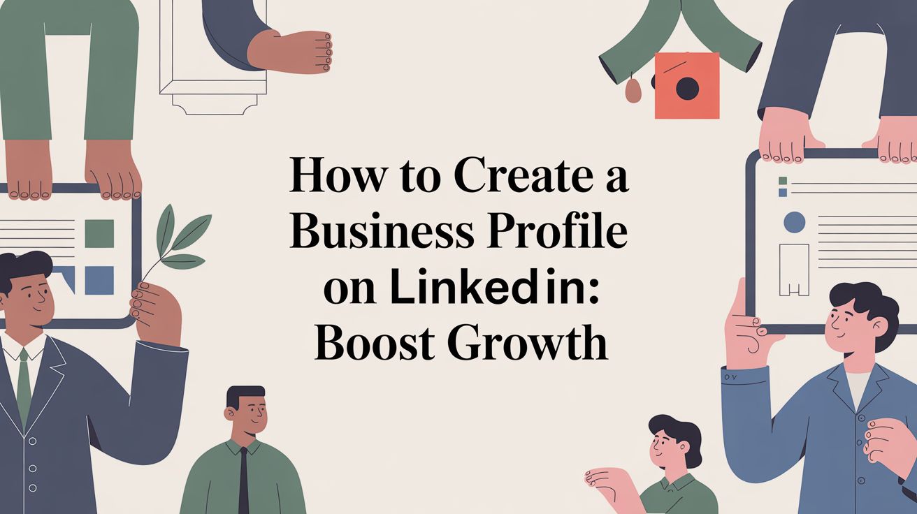 how to create a business profile on linkedin: Boost growth