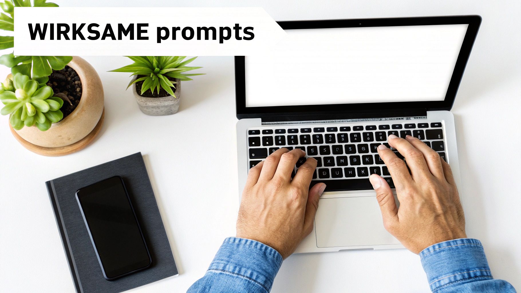 Ein Student arbeitet mit einem KI-Tool, was die Kunst des Prompt-Engineerings symbolisiert.