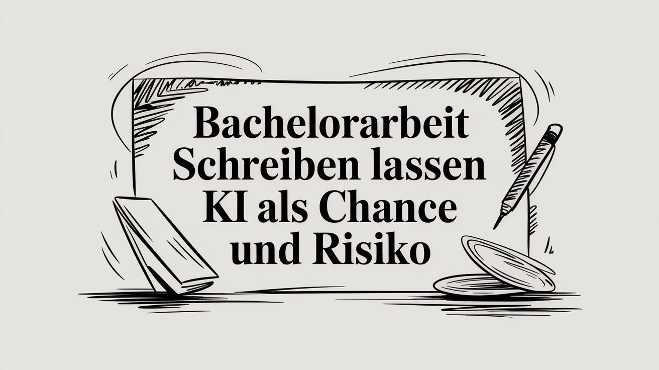 Bachelorarbeit schreiben lassen KI als chance und risiko - IntelliSchreiber  Blog