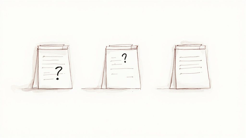 Eine Roadmap auf einem Tablet visualisiert die Phasen einer erfolgreichen Zusammenarbeit von der Planung bis zum Abschluss.