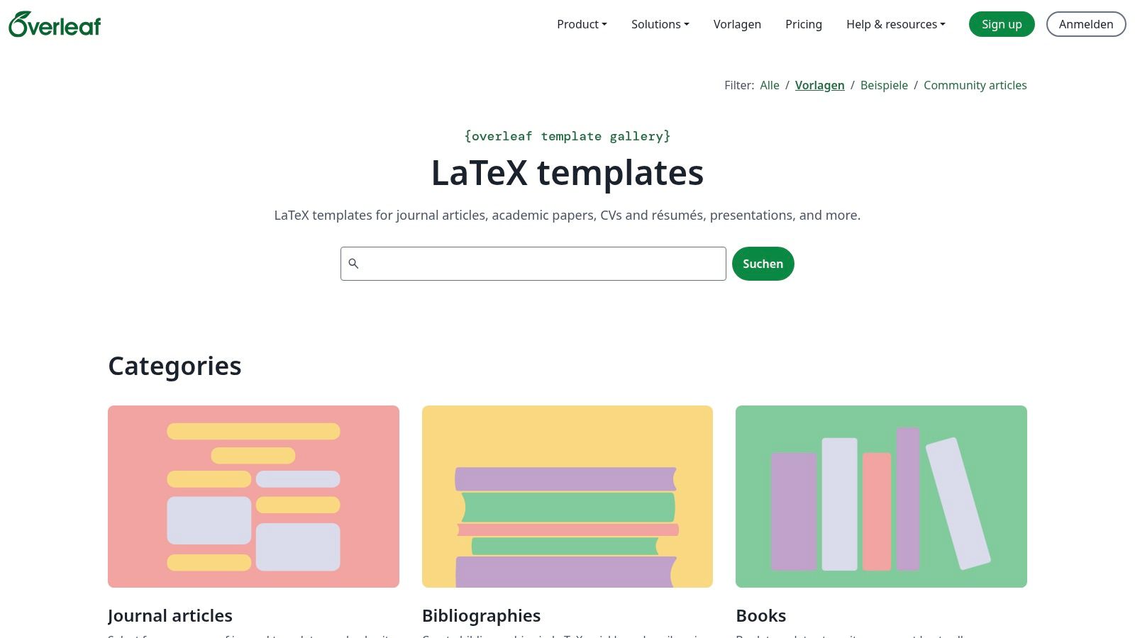 Overleaf (de.overleaf.com)