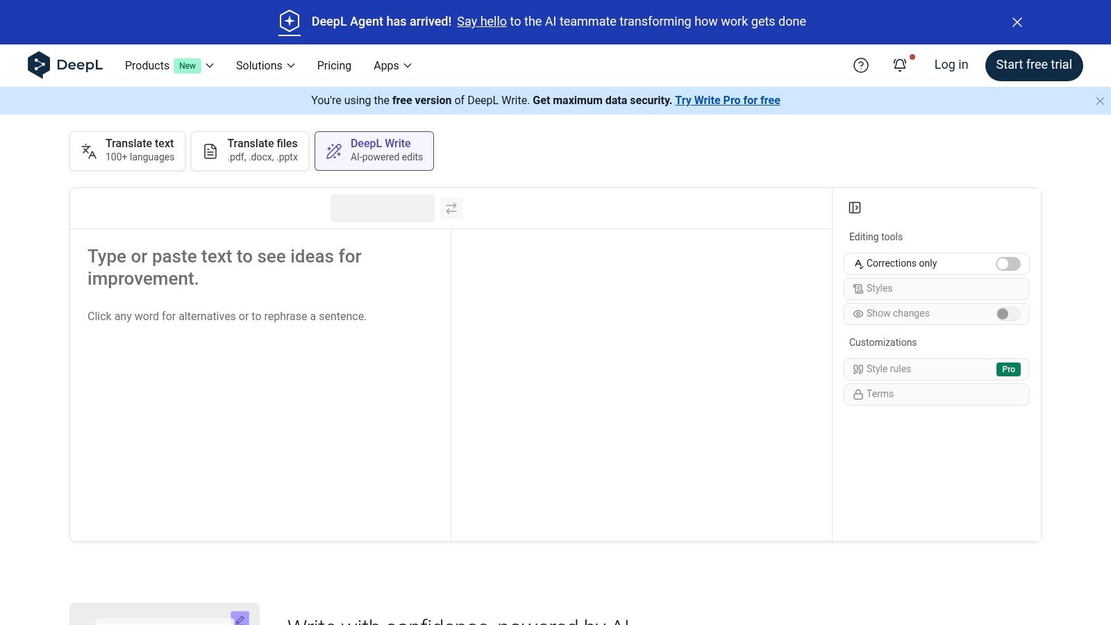 DeepL (DeepL Write & DeepL Translator)