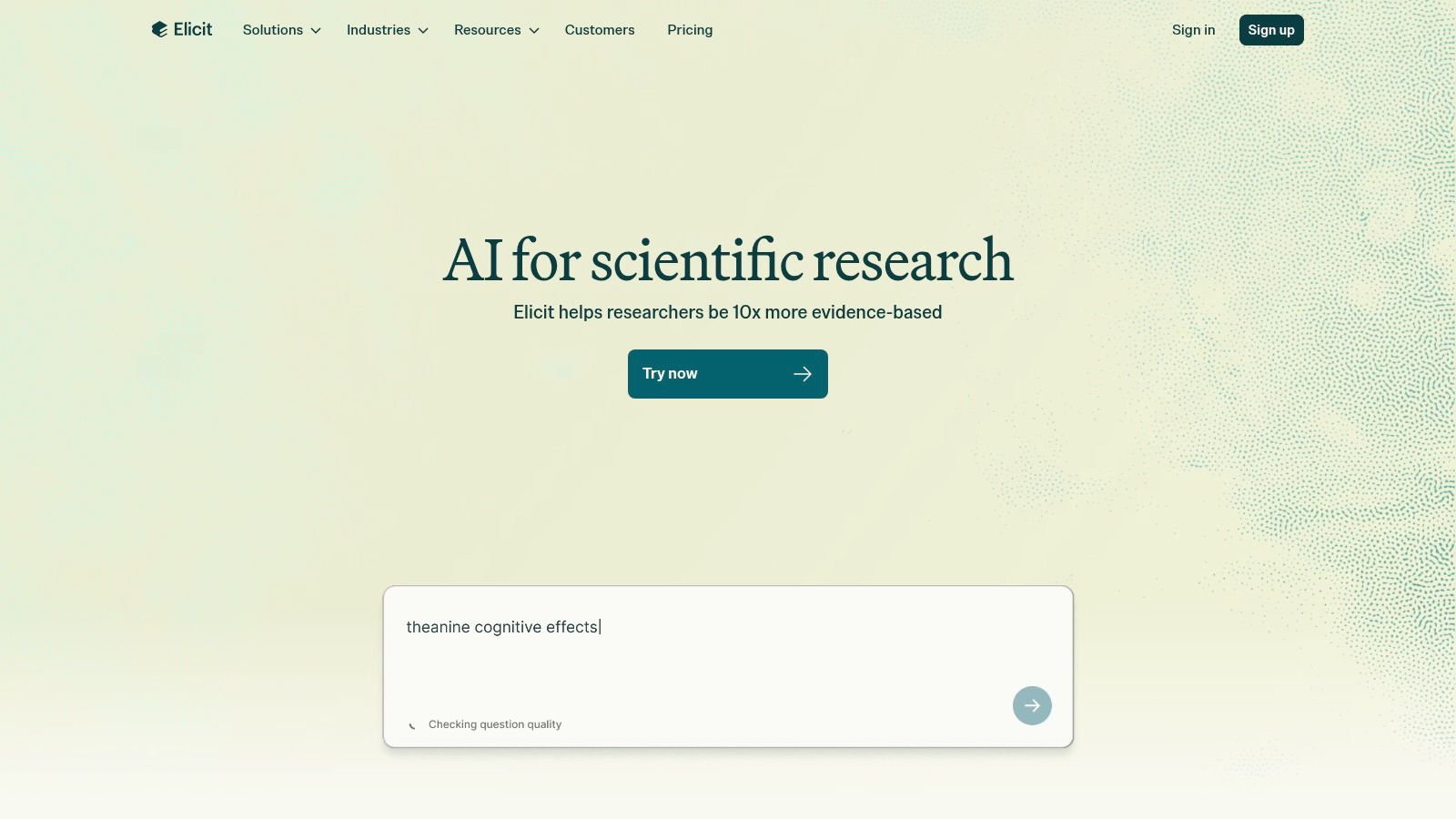 Elicit – The AI Research Assistant