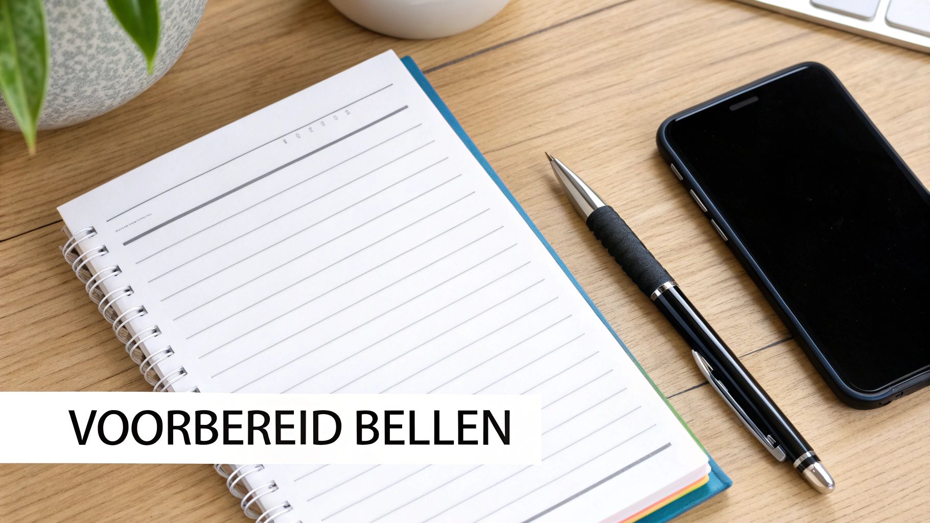 Checklist voorbereiding op een telefoongesprek