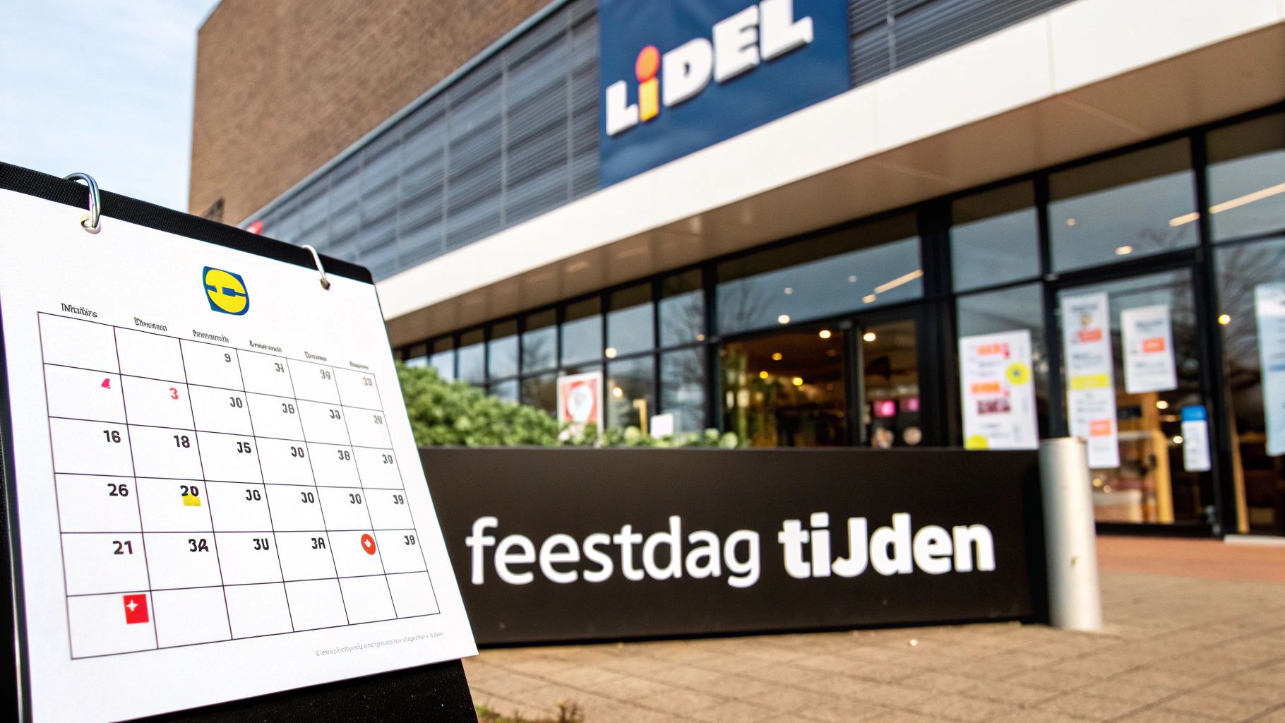 Boodschappen doen in de avond bij Lidl