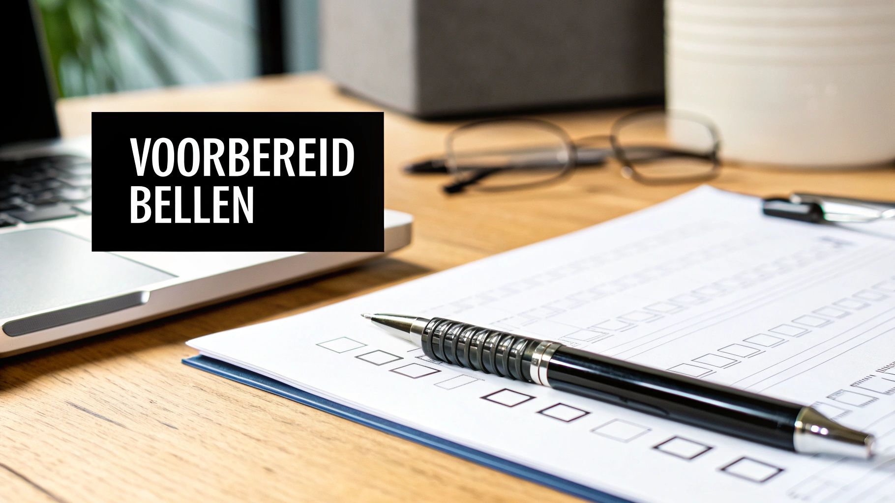 Checklist voorbereiding klantenservicegesprek