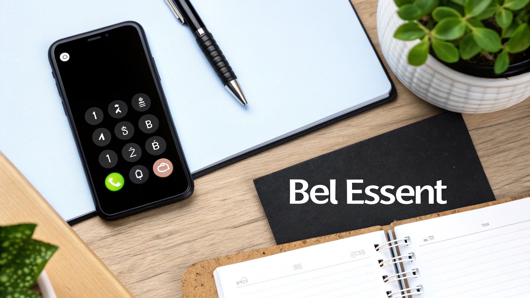 Medewerker van de klantenservice met een headset op, lachend terwijl ze iemand helpt.