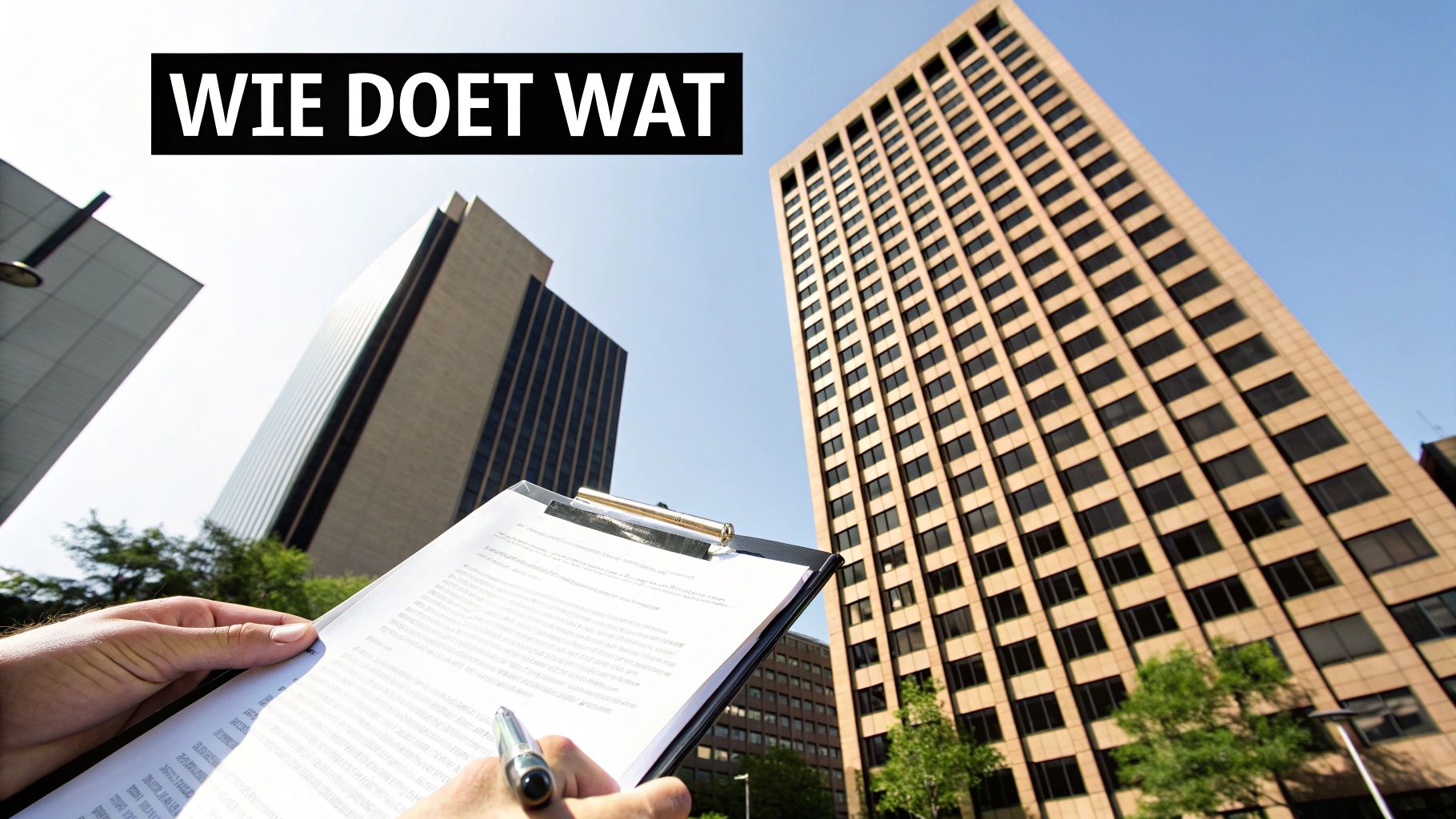 Een overzicht van verschillende huizenblokken die de woningcorporaties vertegenwoordigen