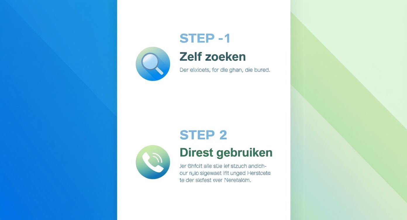 Infographic about omgekeerd zoeken telefoonnummer