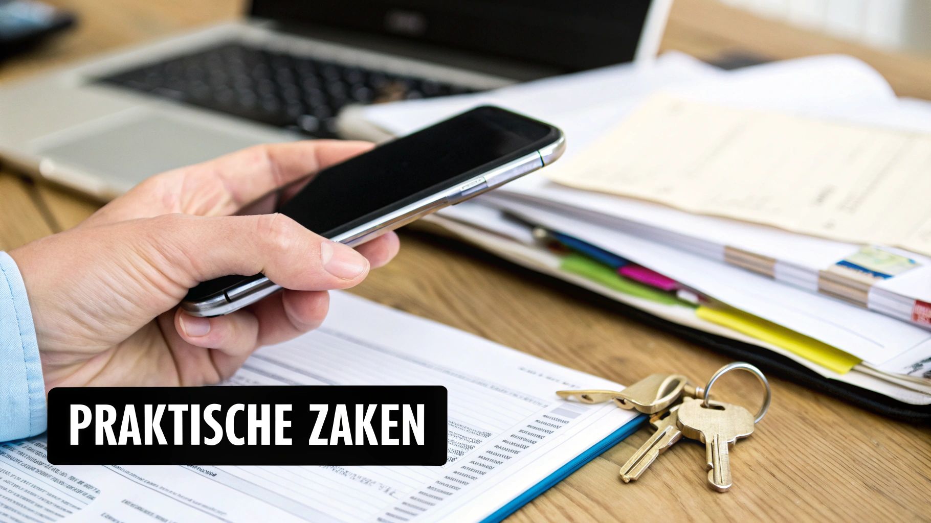 Een overzichtelijke en opgeruimde balie in het gemeentehuis van Haarlem.