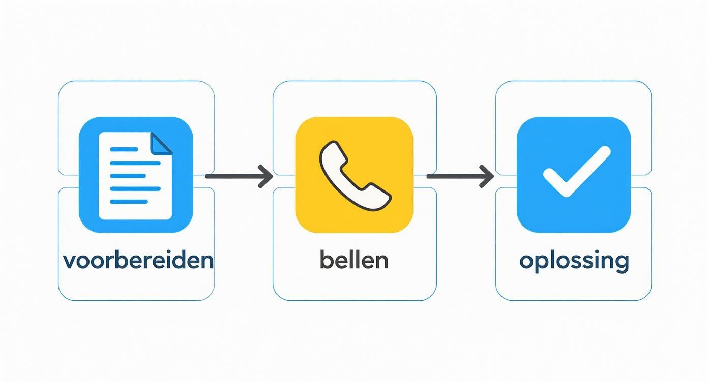 Infographic about booking com klachtenlijn