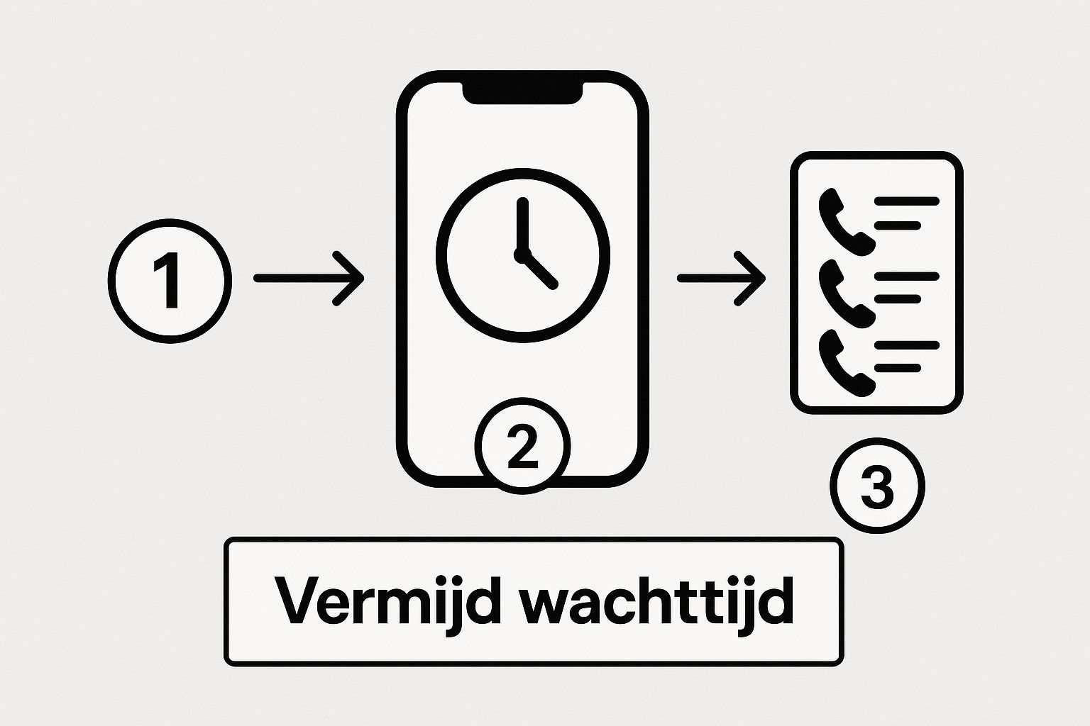 Infographic about klantenservice ben bellen
