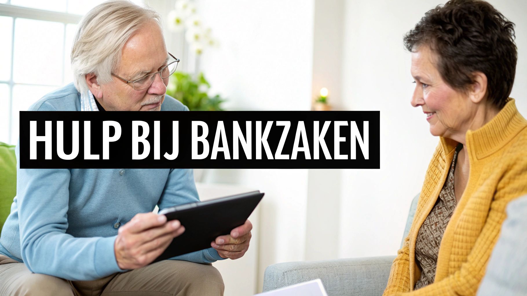 Een adviseur die persoonlijke hulp biedt aan een klant