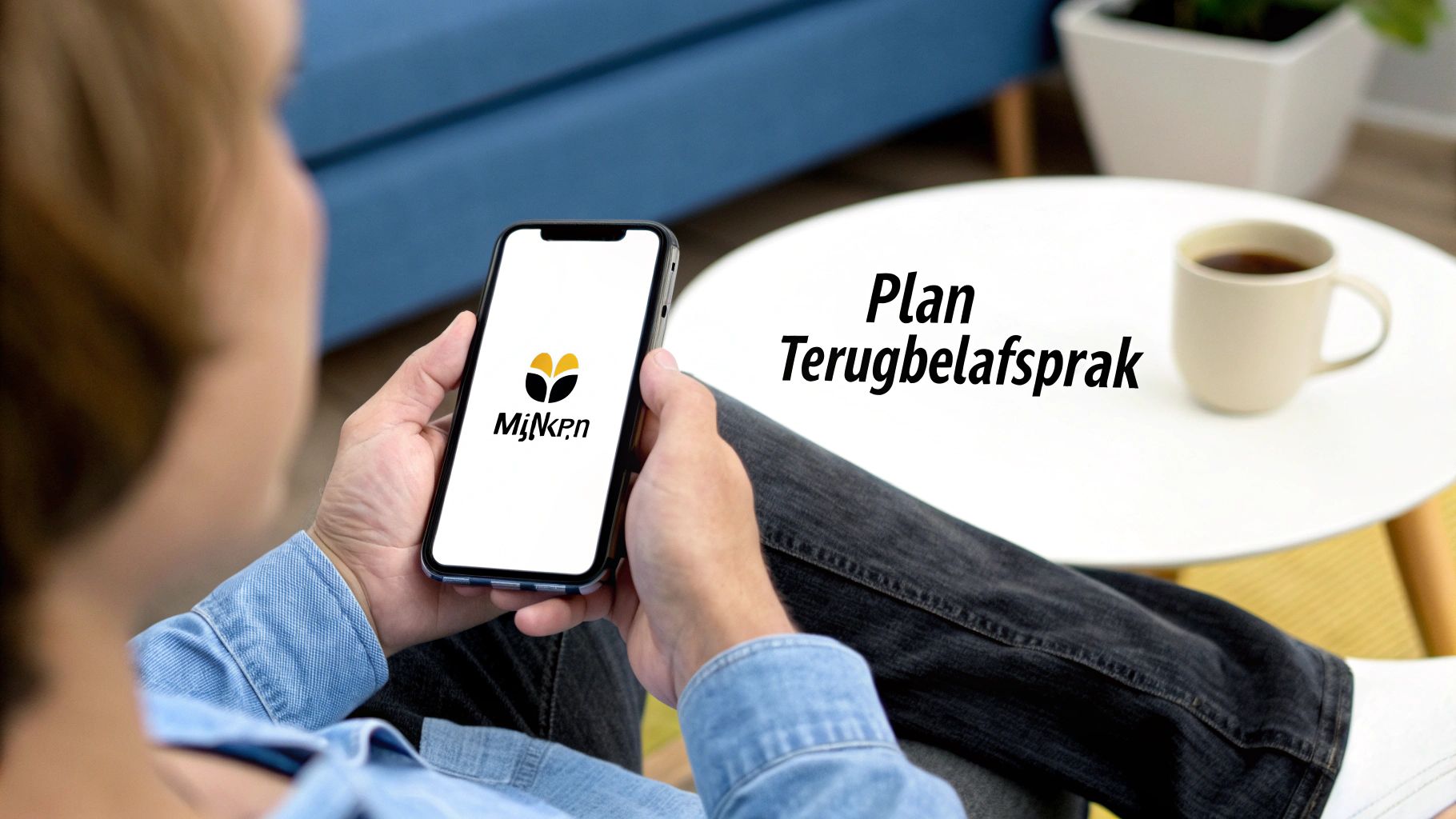 Agenda met een telefoon, symbool voor het plannen van een terugbelafspraak.