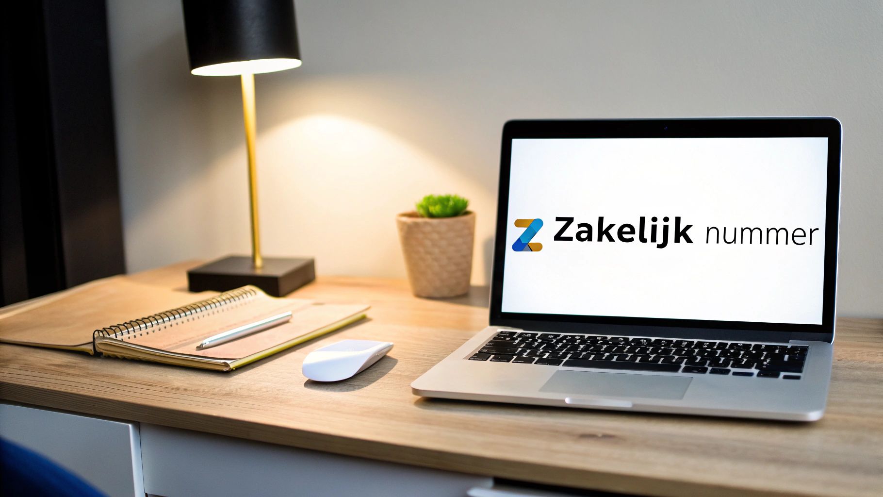 Een persoon die een online telefoongids gebruikt op een laptop