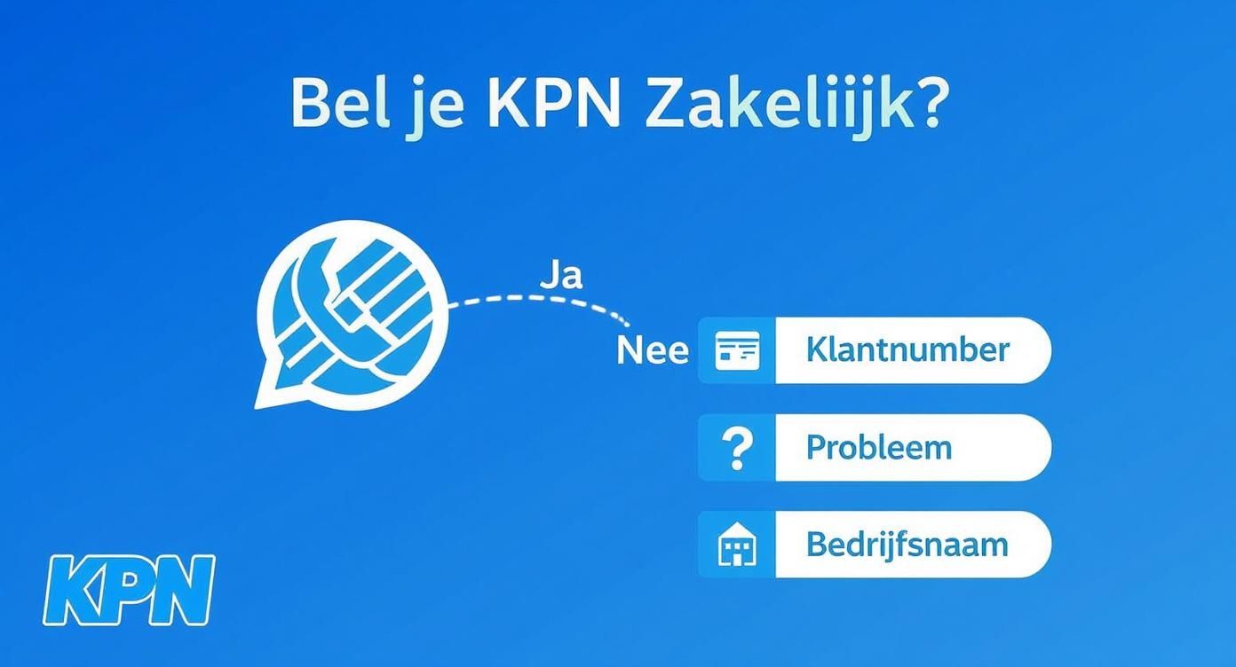 Infographic about telefoonnummer kpn zakelijk