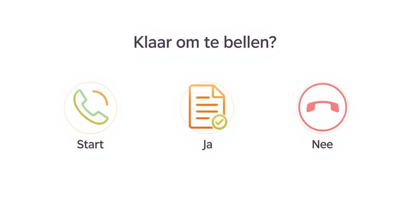 Infographic about bellen met essent