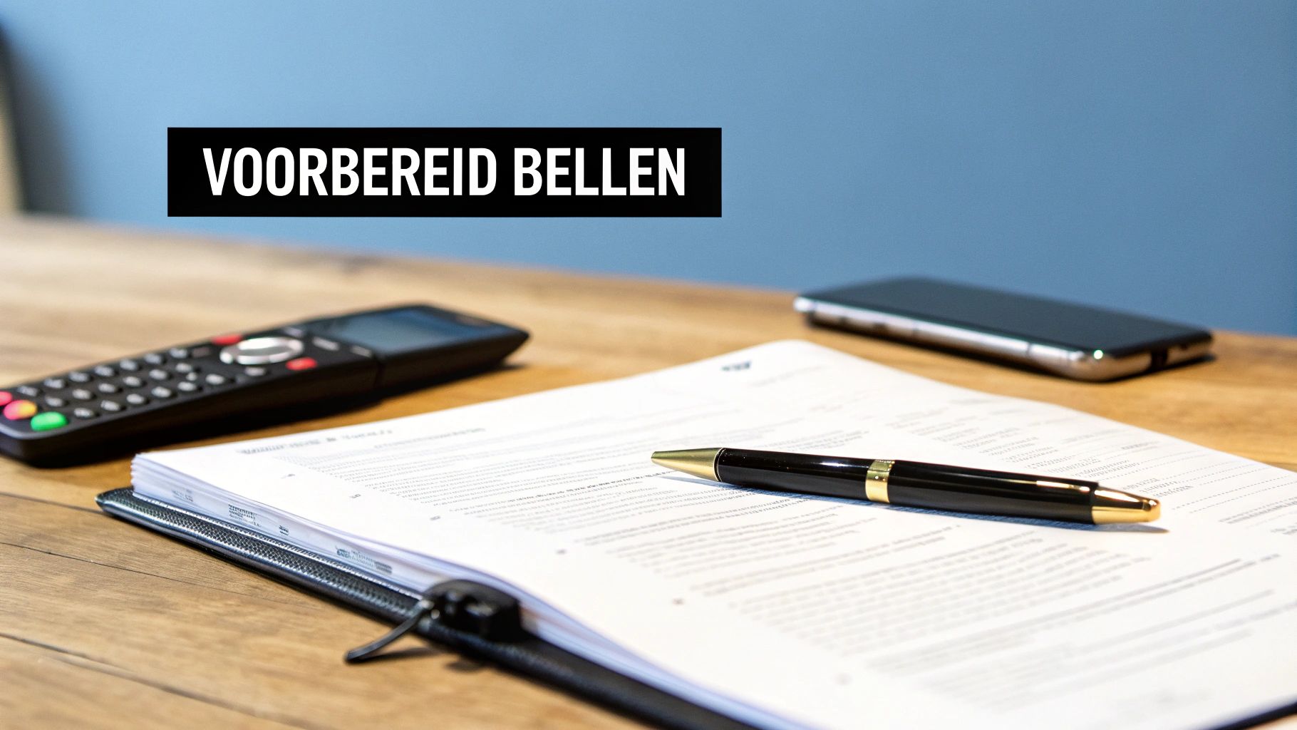 Een klok die een rustig tijdstip aangeeft om te bellen