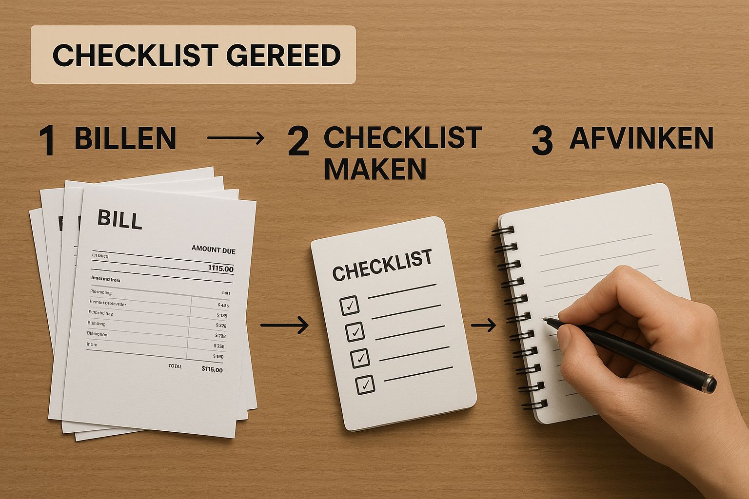 Infographic met een checklist voor het opzeggen van een Ziggo-abonnement.