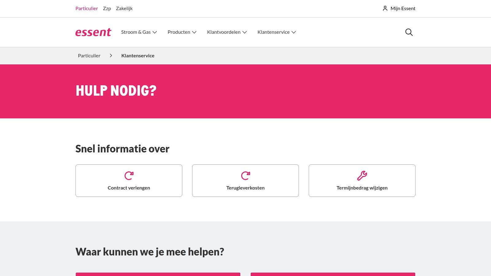 Essent Klantenservice (officieel)