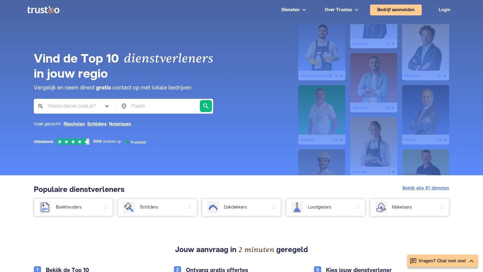 Trustoo – Vergelijk Haagse glazenwassers met reviews