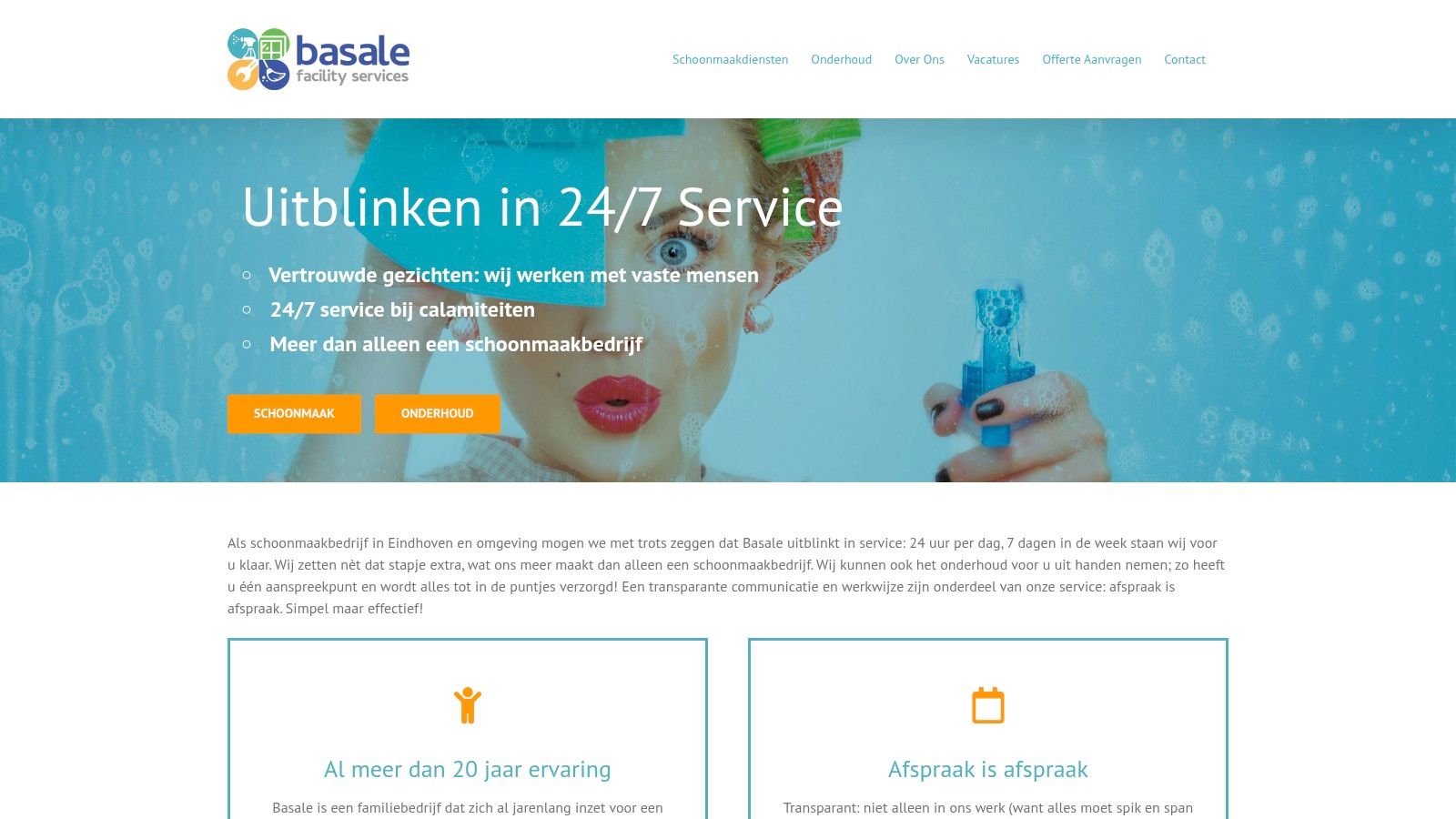 Basale – Schoonmaakbedrijf Eindhoven