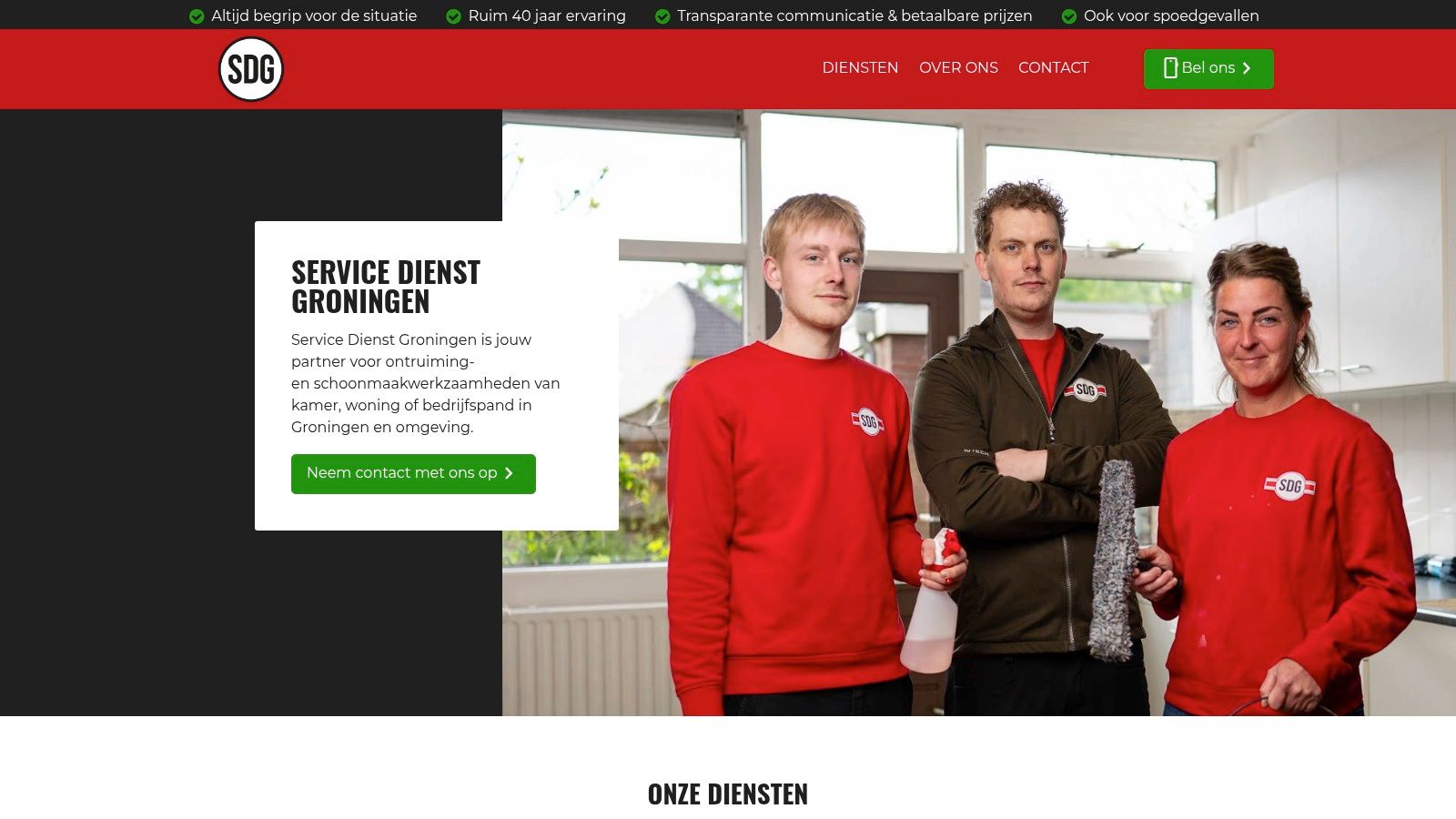 Service Dienst Groningen: Lokale Expertise Sinds 1977