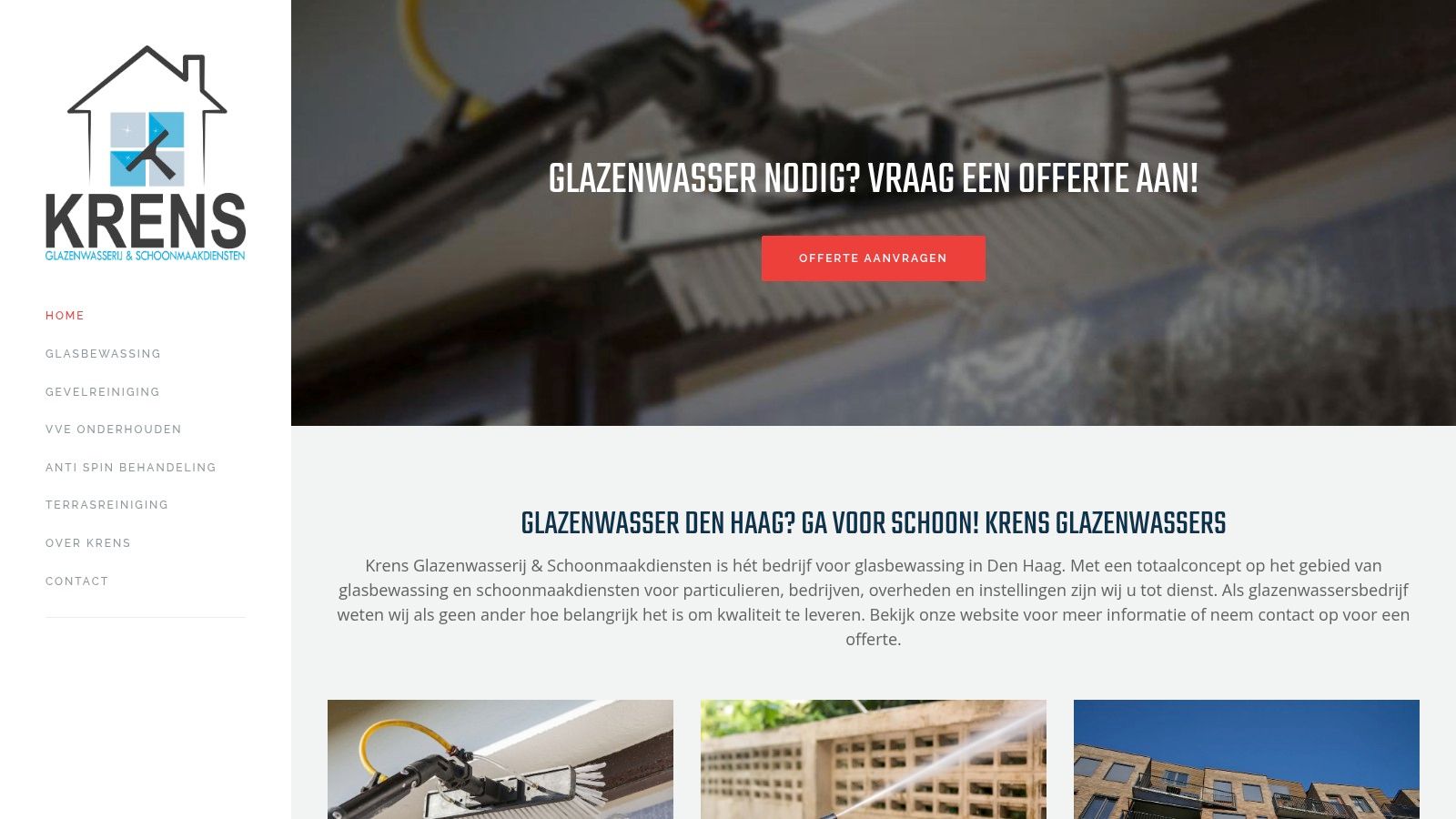 Krens Glazenwasserij & Schoonmaakdiensten (Den Haag)