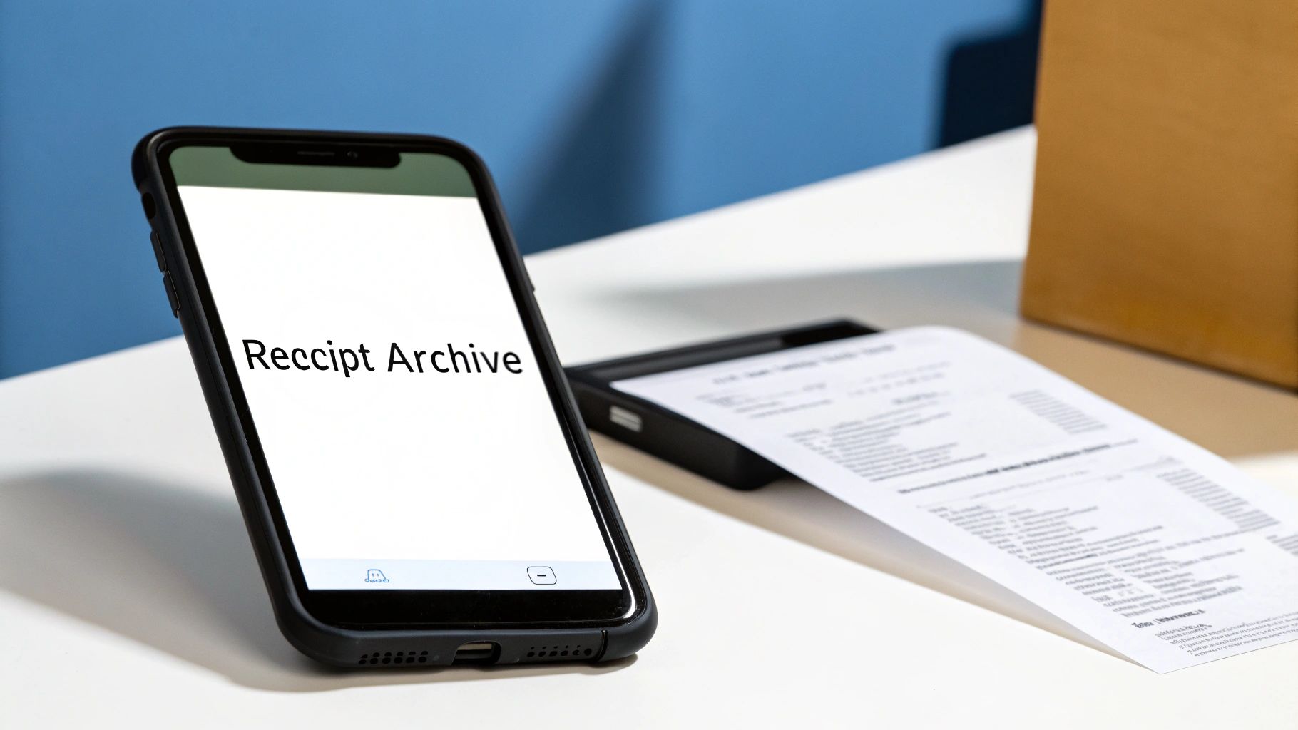 Implement Receipt Management and Documentation Standards