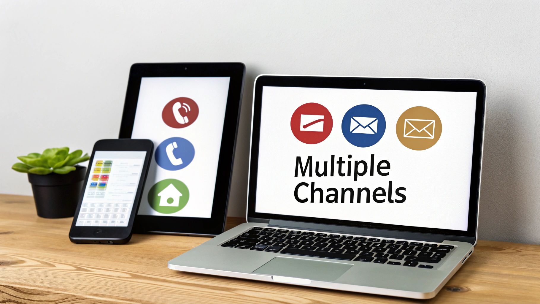4. Multiple Communication Channels