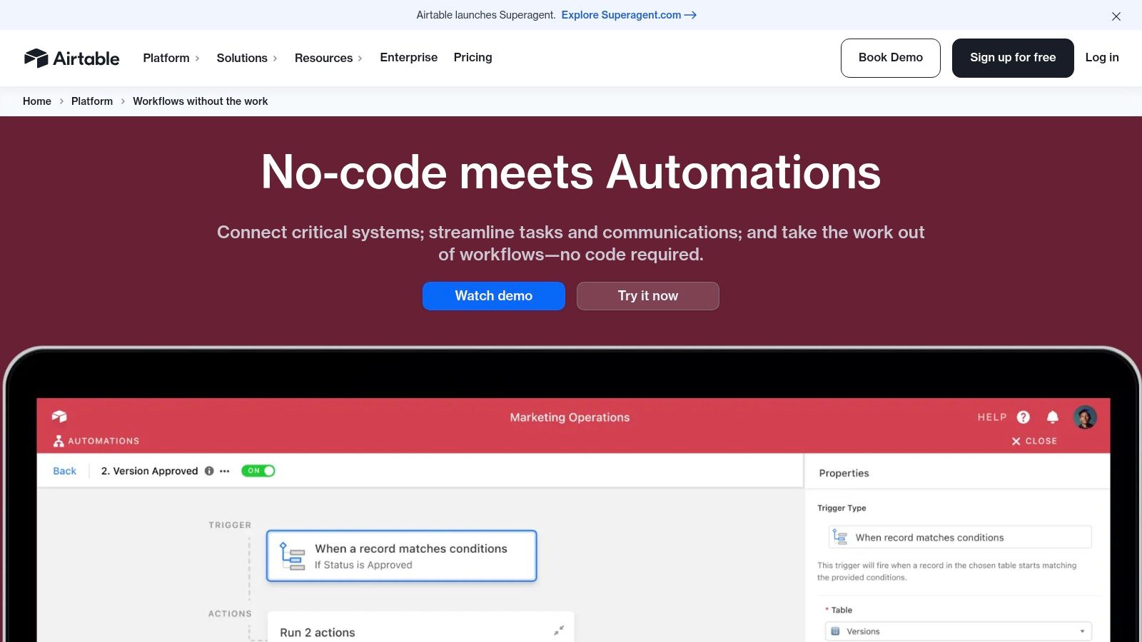 Airtable Automations