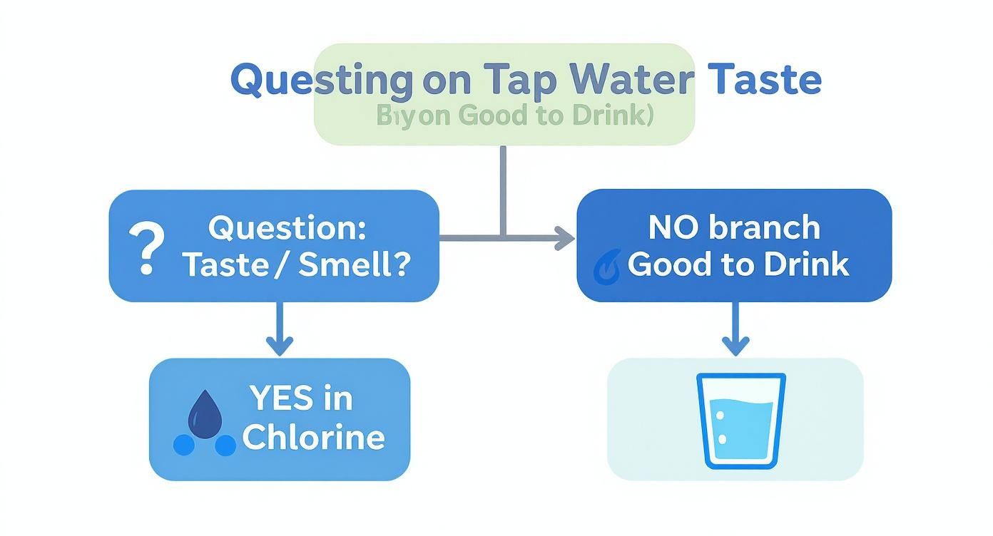 Infografica sulla sicurezza dell'acqua del rubinetto in Italia