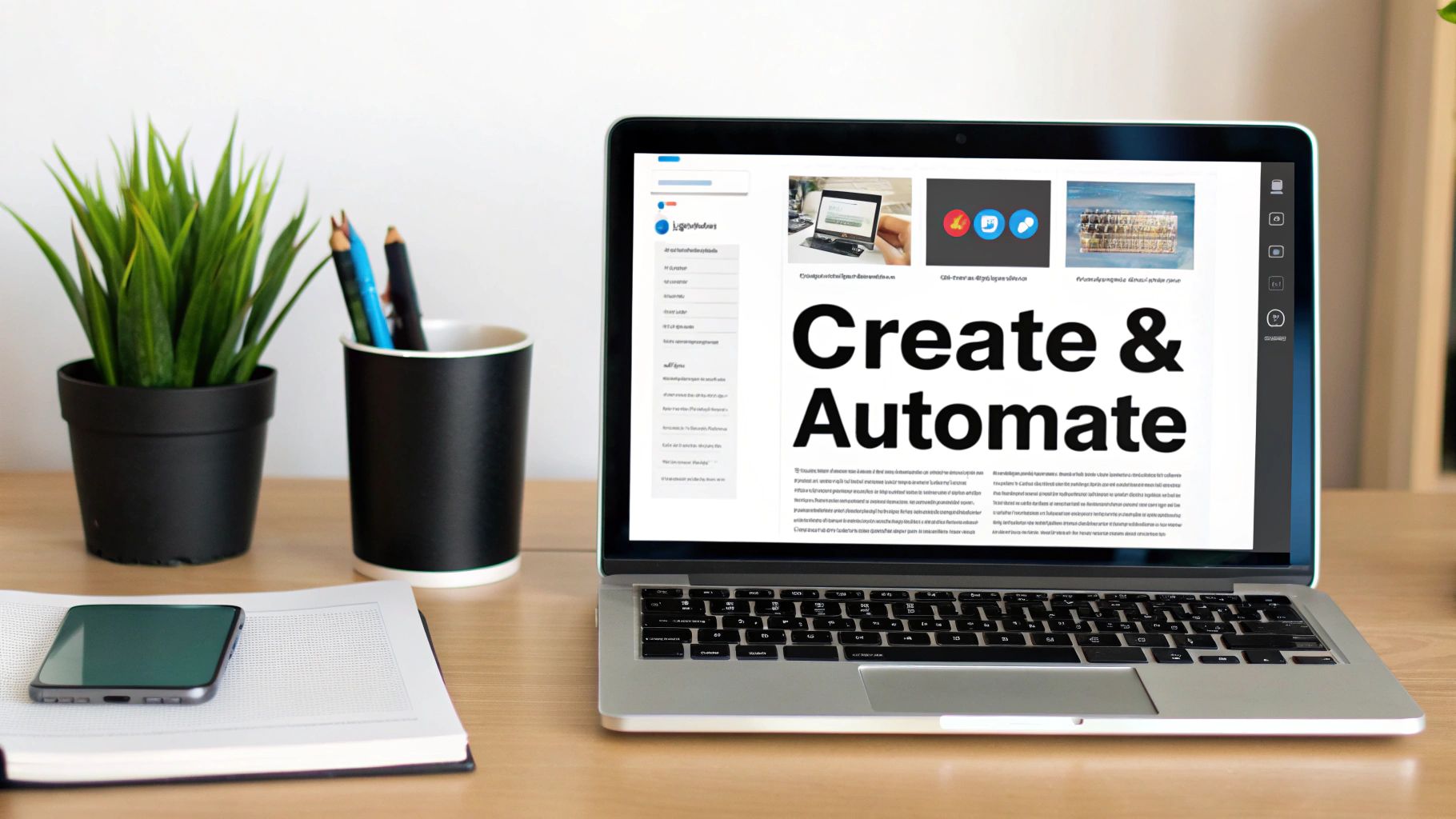 Content Creation and Marketing Automation