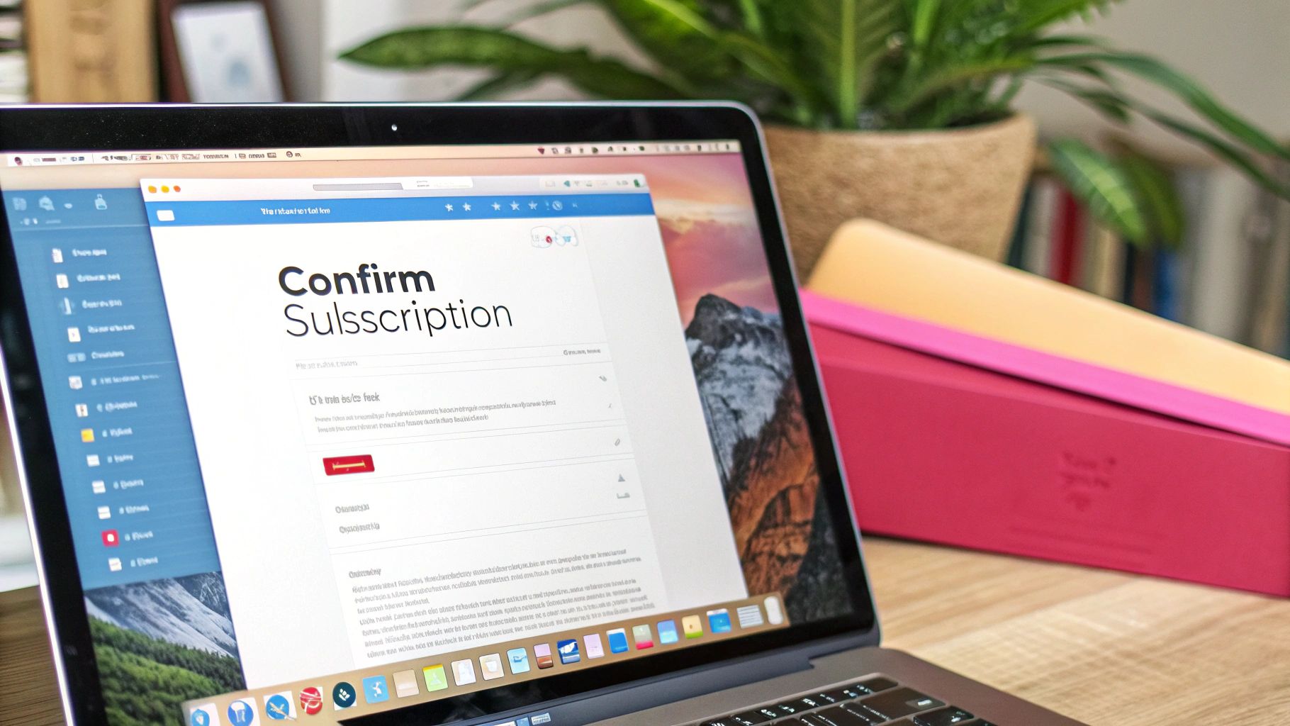A visual example of a Double Opt-In Confirmation Email flow