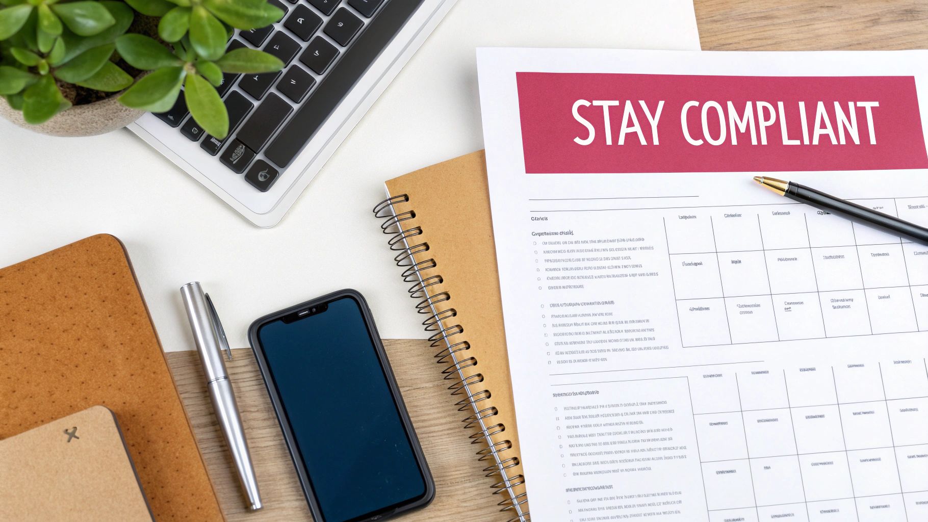 Image of a person holding a phone with an opt-in message displayed