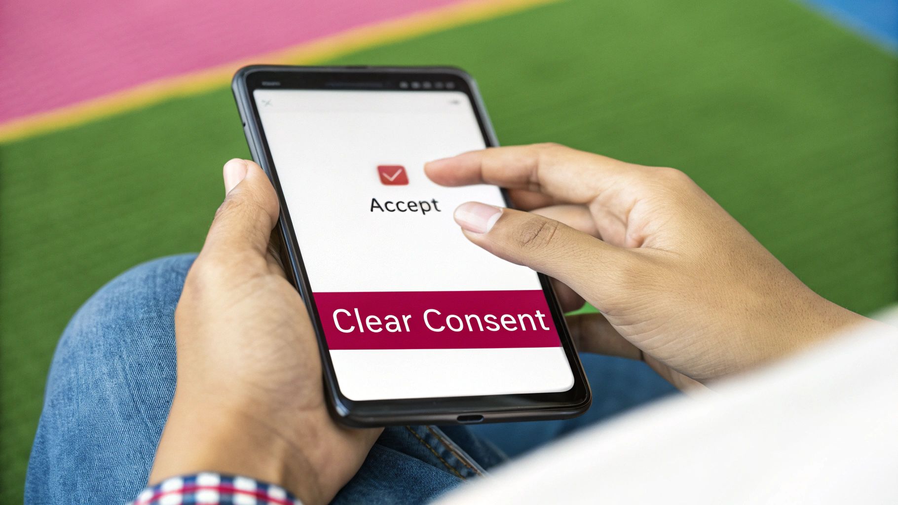 Get Clear Consent (Opt-in)