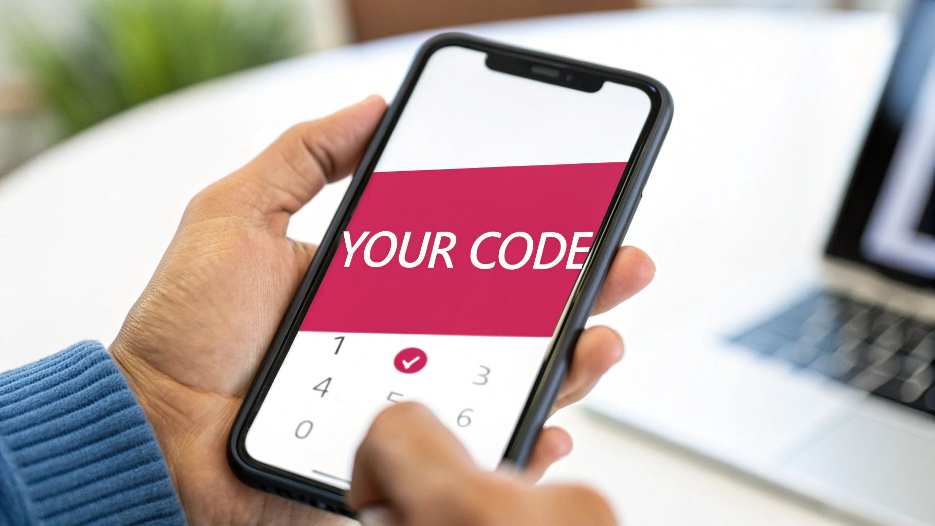 Two-Factor Authentication (2FA) Text Message