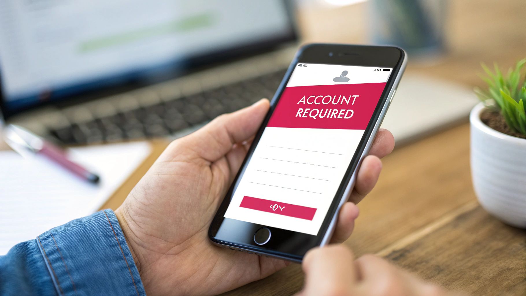 Mandatory Account Creation